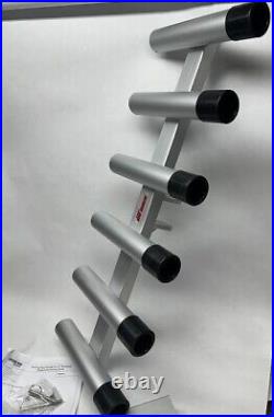 Extreme Max Alum Fishing Rod Holder 2 Hitch 6-Rod #3005.4275 whse2.27a3