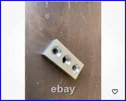 Fish Bite rodholders BLACK set of 6, With Mount Block SAME DAY, free ship