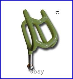Fish Bite rodholders MIL. GREEN, set of 8, With Mount Block SAME DAY, free ship