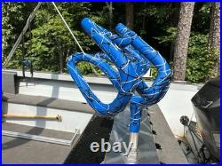 Fish Bite rodholders set of 4, with mounting BLOCKS. And free ship