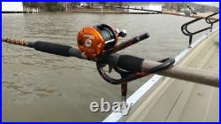 Fish Bite rodholders set of 6, with mounting BLOCKS. And free ship