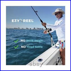 Fish Fighting Rod Holder First Time on The Market Works with Straight and