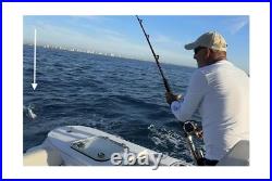 Fish Fighting Rod Holder First Time on The Market Works with Straight and