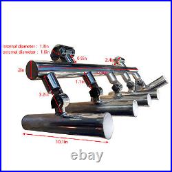 Fishing Console Boat T Top Rocket Launcher Stainless Steel 2Clamp 5 Rod Holder Fishing Console Boat T Top Rocket Launcher Stainless Steel 2Clamp 5 Rod Holder