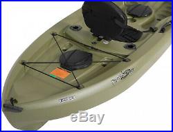Fishing Kayak Lifetime Tamarack Angler 100 (Paddle Included), 90508 Rod Holder