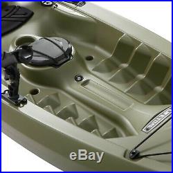 Fishing Kayak (Paddle Included) 2 Back Rod holders 1 Front Rod, padded seat