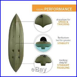 Fishing Kayak (Paddle Included), Fishing Rod Holder Two Hatches Storage Beneath