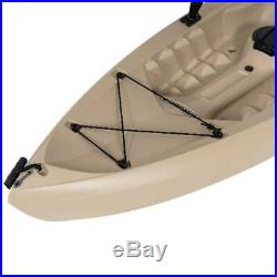 Fishing Kayak Sit On Top with Paddle Included Padded Seat Rod Holder for Fishing