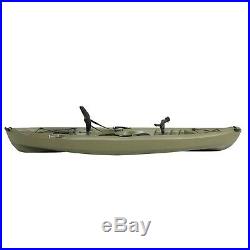Fishing Kayak with Paddle Fishing Rod Holder Padded Seat Back Water Sport Boat