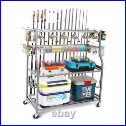 Fishing Pole Holders, Fishing Rod Holders for Garage, Fishing Rod Holder for