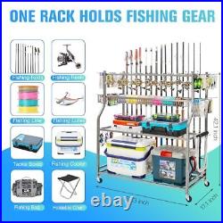 Fishing Pole Holders, Fishing Rod Holders for Garage, Fishing Rod Holder for