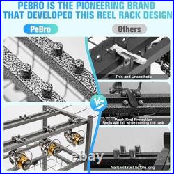 Fishing Pole Holders, Fishing Rod Holders for Garage, Fishing Rod Holder for