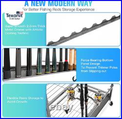 Fishing Pole Holders, Fishing Rod Holders for Garage, Fishing Rod Holder for Fis