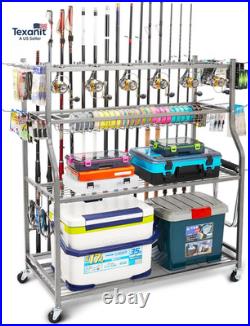 Fishing Pole Holders, Fishing Rod Holders for Garage, Fishing Rod Holder for Fis