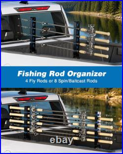 Fishing Pole Rack for Truck Bed Fishing Rod Holder Truck Fishing Pole Holder Hol