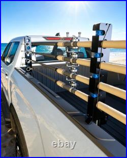 Fishing Pole Rack for Truck Bed Fishing Rod Holder Truck Fishing Pole Holder Hol