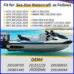 Fishing Rod & Cup Holder Front Support Kit For Sea-Doo GTX RXT WAKE PRO FISH PRO