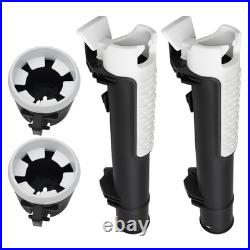 Fishing Rod & Cup Holder Front Support Kit For Sea-Doo GTX RXT WAKE PRO FISH PRO