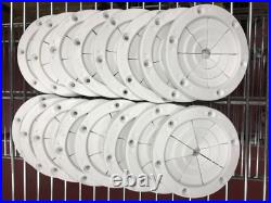 Fishing Rod Holder 16 Pack Grommet White Pole Holder 6685w 4 Inch Od Rod Holders