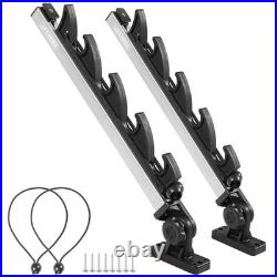 Fishing Rod Holder 180° Adjustable for Boat & Pontoon Secure 4 Storage