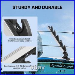 Fishing Rod Holder 180° Adjustable for Boat & Pontoon Secure 4 Storage