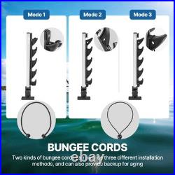 Fishing Rod Holder 180° Adjustable for Boat & Pontoon Secure 4 Storage