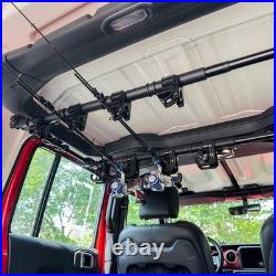Fishing Rod Holder Compatible with 4-Door Jeep Wrangler JL 2018-2024, Heavy D Fishing Rod Holder Compatible with 4-Door Jeep Wrangler JL 2018-2024, Heavy D