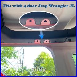 Fishing Rod Holder Compatible with 4-Door Jeep Wrangler JL 2018-2024, Heavy D Fishing Rod Holder Compatible with 4-Door Jeep Wrangler JL 2018-2024, Heavy D