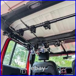 Fishing Rod Holder Compatible with 4-Door Wrangler JL 2018-2026
