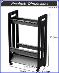 Fishing Rod Holder, Fishing Pole Holders for Garage, Rod Holder for 16 Rod and Ree