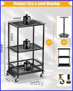 Fishing Rod Holder Fishing Pole Rack for 10 Rods Adjustable Height Fishing G