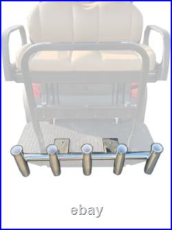 Fishing Rod Holder For Golf Cart 5 Rod Flared Fishing Pole Holder