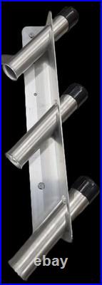 Fishing Rod Holder For Truck Bedside, 3-Pole Driver Side