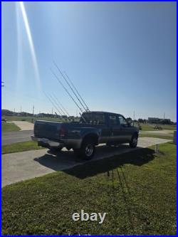 Fishing Rod Holder For Truck Bedside, 4-Pole Driver Side