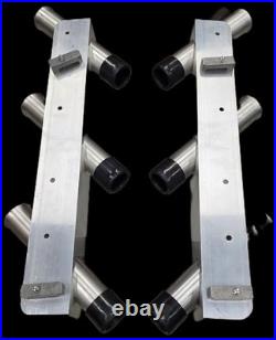 Fishing Rod Holder For Truck Bedside, 6-Pole Passenger & Driver Side Pair