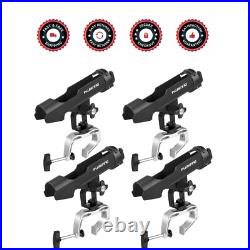 Fishing Rod Holder Plastic 4-Pack 360° Adjustable Boat Accessory Heavy Duty Fishing Rod Holder Plastic 4-Pack 360° Adjustable Boat Accessory Heavy Duty
