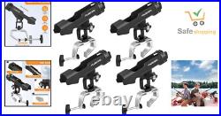Fishing Rod Holder Plastic 4-Pack 360° Adjustable Boat Accessory Heavy Duty Fishing Rod Holder Plastic 4-Pack 360° Adjustable Boat Accessory Heavy Duty