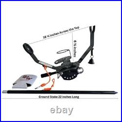 Fishing Rod Holder, Shorline, Fishing Pole, Trout Fishing, Drink Holder