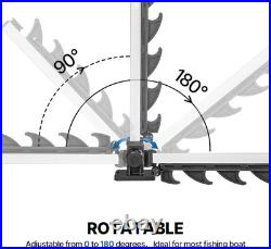 Fishing Rod Holder for Boat, Crappie Rod Holder for Transportation & Storage