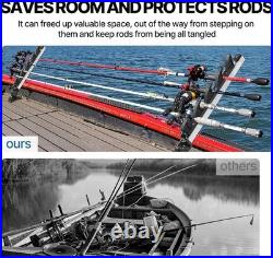 Fishing Rod Holder for Boat, Crappie Rod Holder for Transportation & Storage