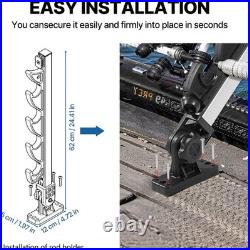 Fishing Rod Holder for Boat, Crappie Rod Holder for Transportation & Storage