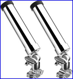 Fishing Rod Holder for Boat, Stainless Steel 316 Rail Mount Clamp Fishing Rod Ho