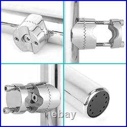 Fishing Rod Holder for Golf Cart, Stainless Steel Rod Holder Side Mount 7/8 Fishing Rod Holder for Golf Cart, Stainless Steel Rod Holder Side Mount 7/8
