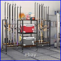 Fishing Rod Holders, Fishing Pole Holder for Garage, Fishing Rod Rack Stores