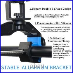 Fishing Rod Holders for Boat, Upgraded Fishing Rod Holder with Enlarge Clamp