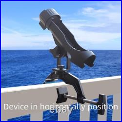 Fishing Rod Holders for Boat, Upgraded Fishing Rod Holder with Enlarge Clamp