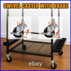 Fishing Rod Holders for Garage, 3-Tier Fishing Rod Rack Store 12 Rods& 8 Reels