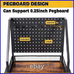 Fishing Rod Holders for Garage, Fishing Pole Holders Up to 12 Rods with Pegbo