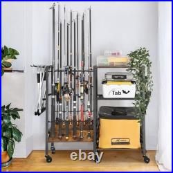 Fishing Rod Holders for Garage Fishing Pole Holders up to 12 Rods, Fishing Fishing Rod Holders for Garage Fishing Pole Holders up to 12 Rods, Fishing