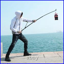 Fishing Rod Pole Holder Bracket Stand Rack Bait Adjustable Aluminum Carbon Light